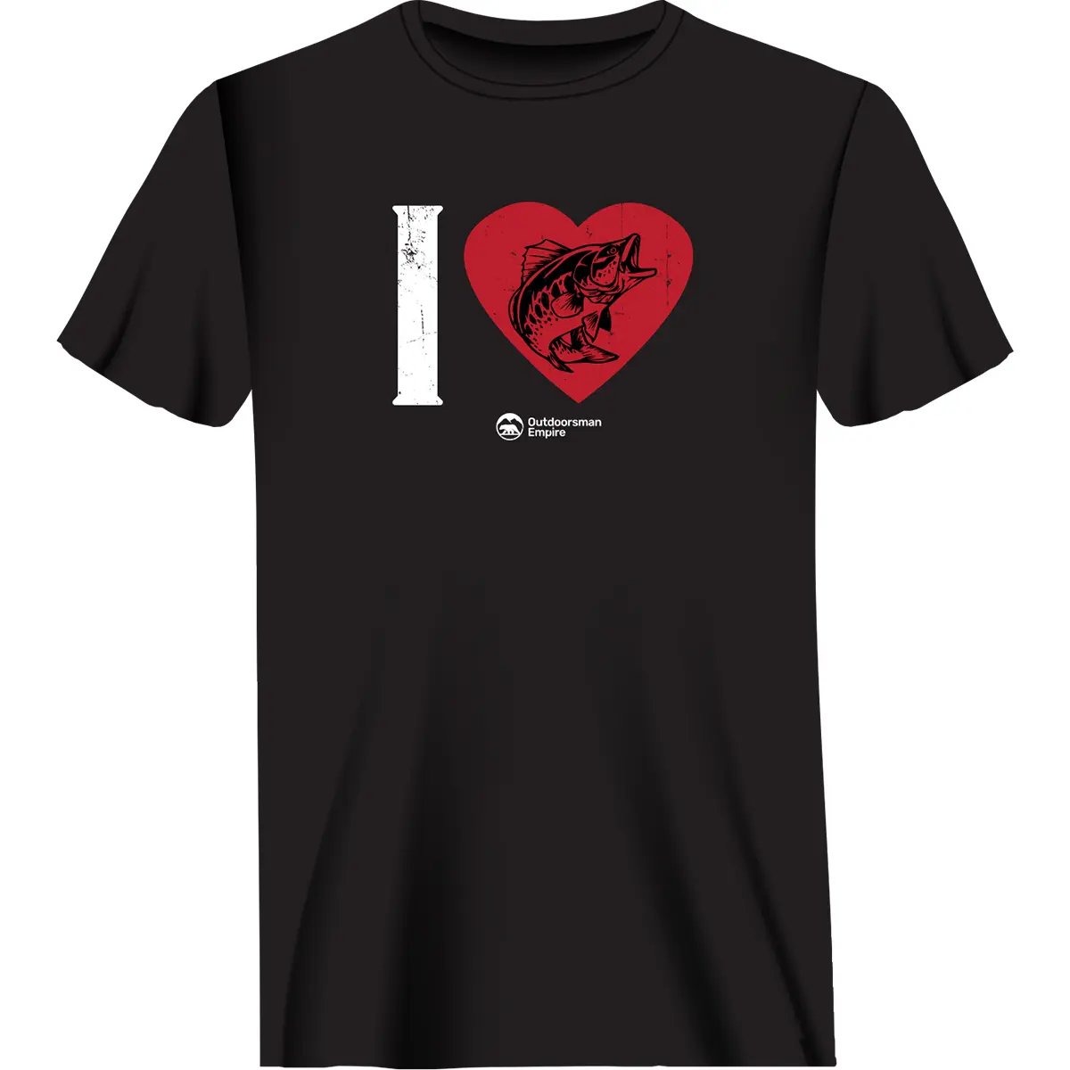 Outdoorzees I love Fishing Man T-Shirt