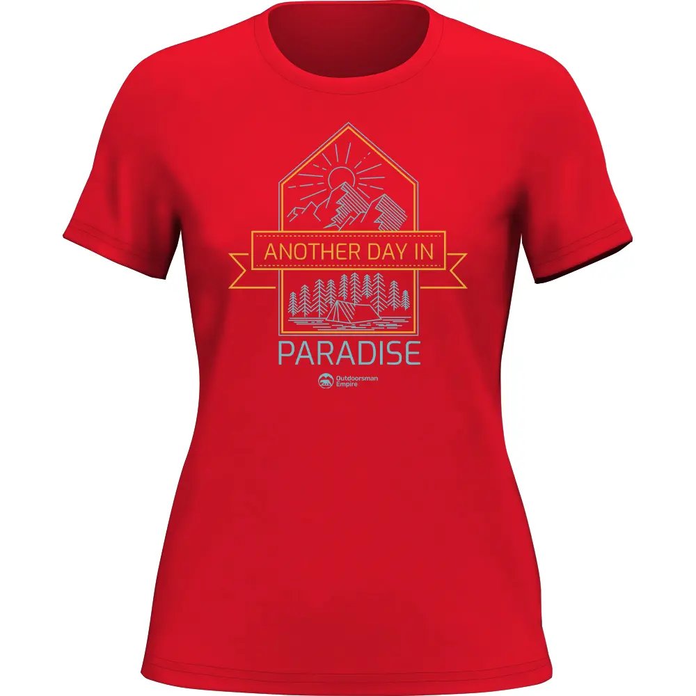 Outdoorzees Another Day In Paradise T-Shirt for Women