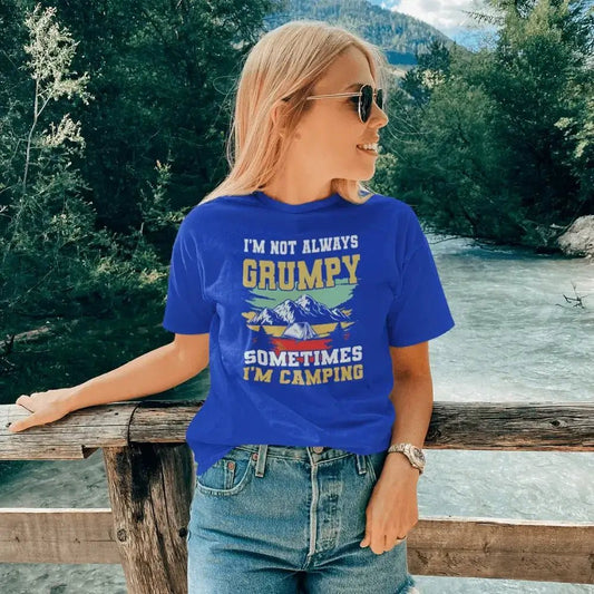 Outdoorzees I'm Not always Grumpy Women T-Shirt / Fitted T-Shirt