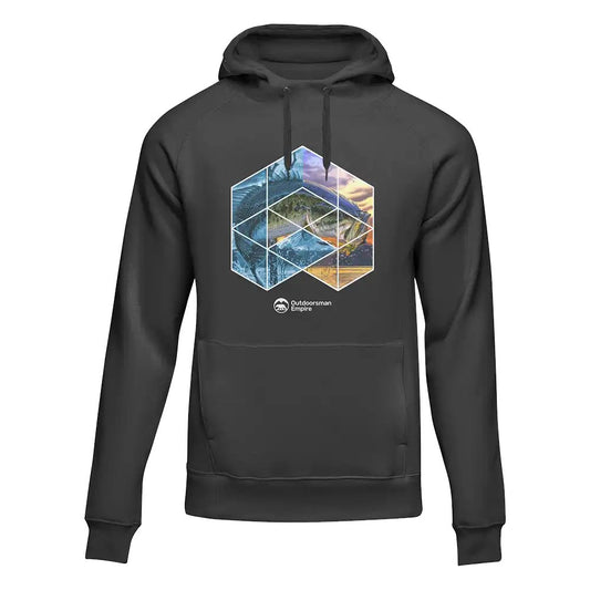 Outdoorzees Fishing Geometry' Unisex Hoodie