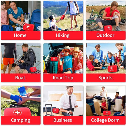 Outdoorzees 188-Piece Emergency First Aid Kit