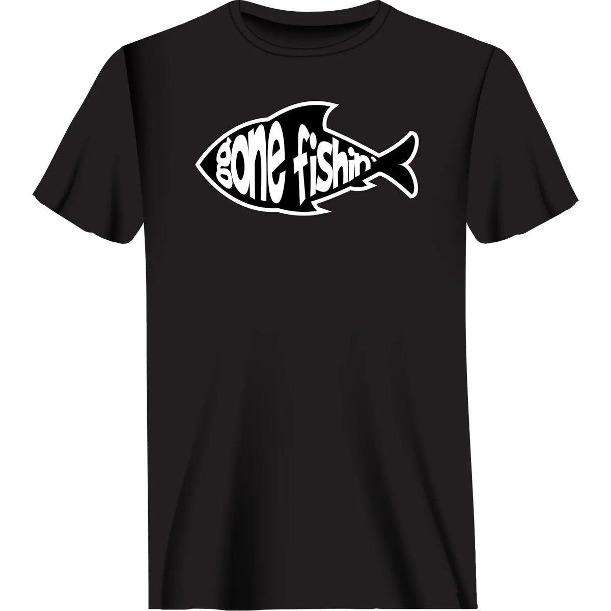 Outdoorzees Gone Fishing v3 Man T-Shirt