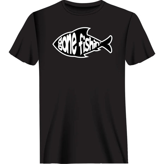 Outdoorzees Gone Fishing v3 Man T-Shirt