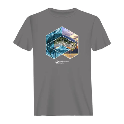 Outdoorzees Fishing Geometry Man T-Shirt