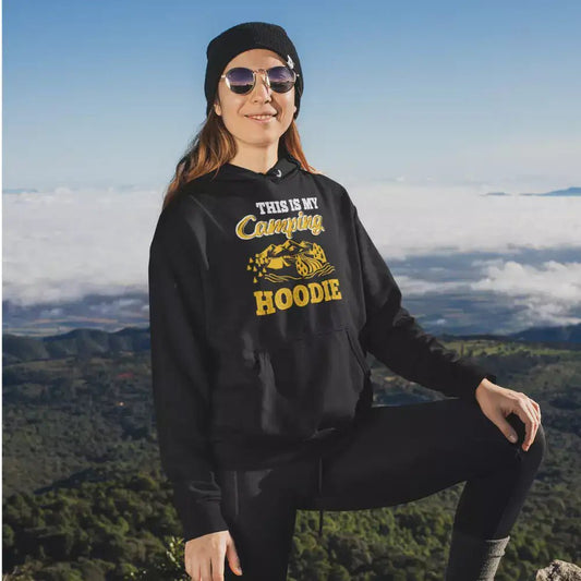Outdoorzees This Is My Camping Adult Women Fleece Hoodie