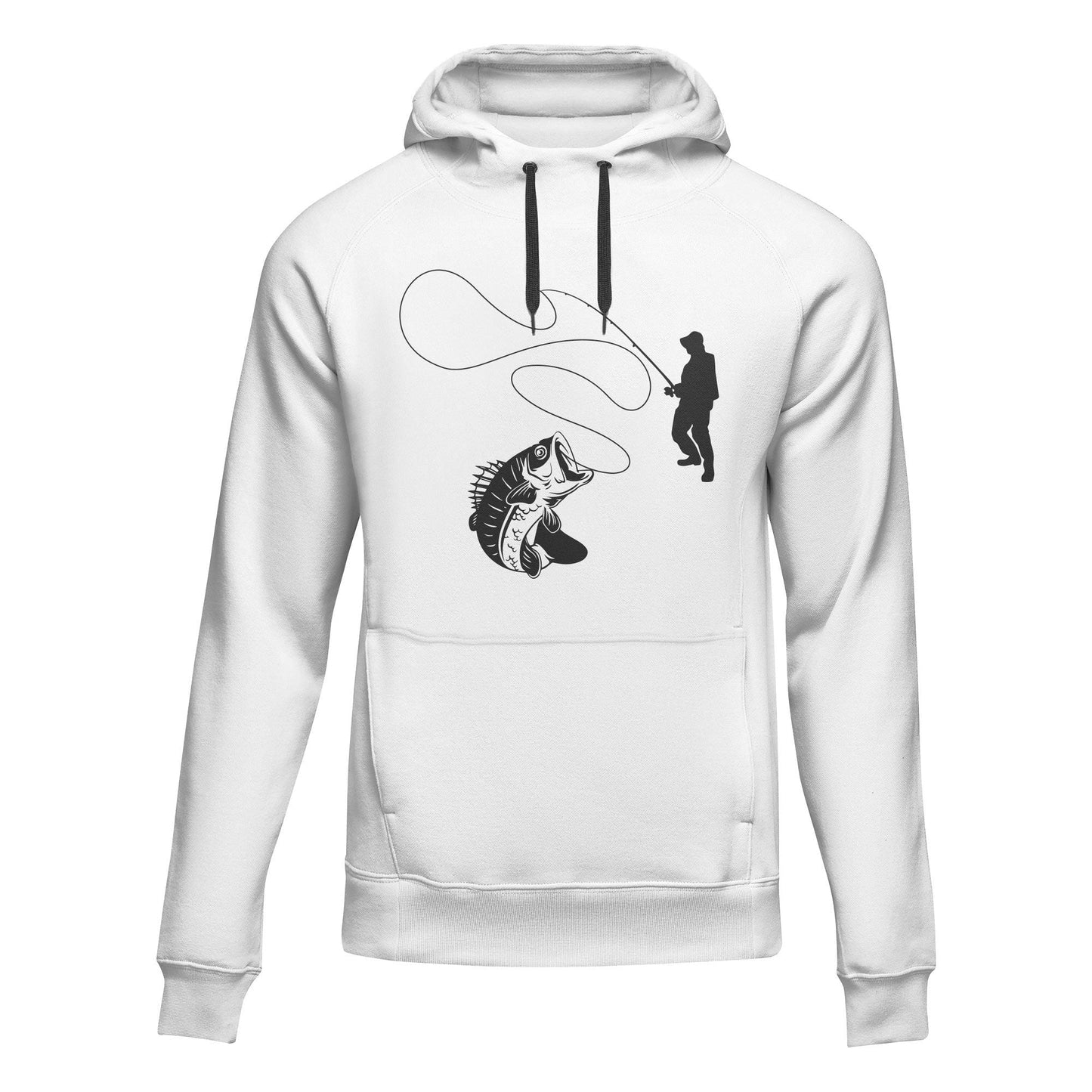 Outdoorzees Fishing Lines' Adult Fleece Hoodie