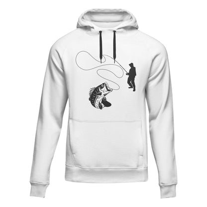 Outdoorzees Fishing Lines' Adult Fleece Hoodie