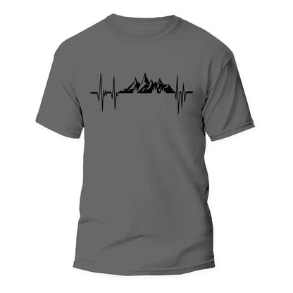 Outdoorzees Mountains Heartbeats Unisex T-Shirt