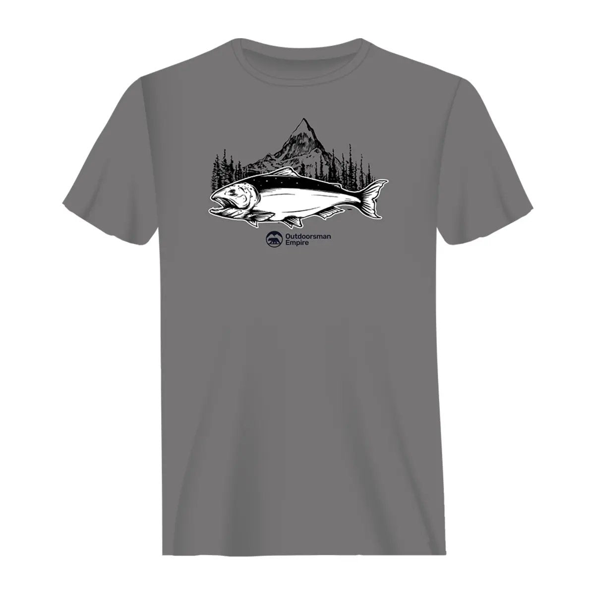 Outdoorzees Fishing Mountain Man T-Shirt