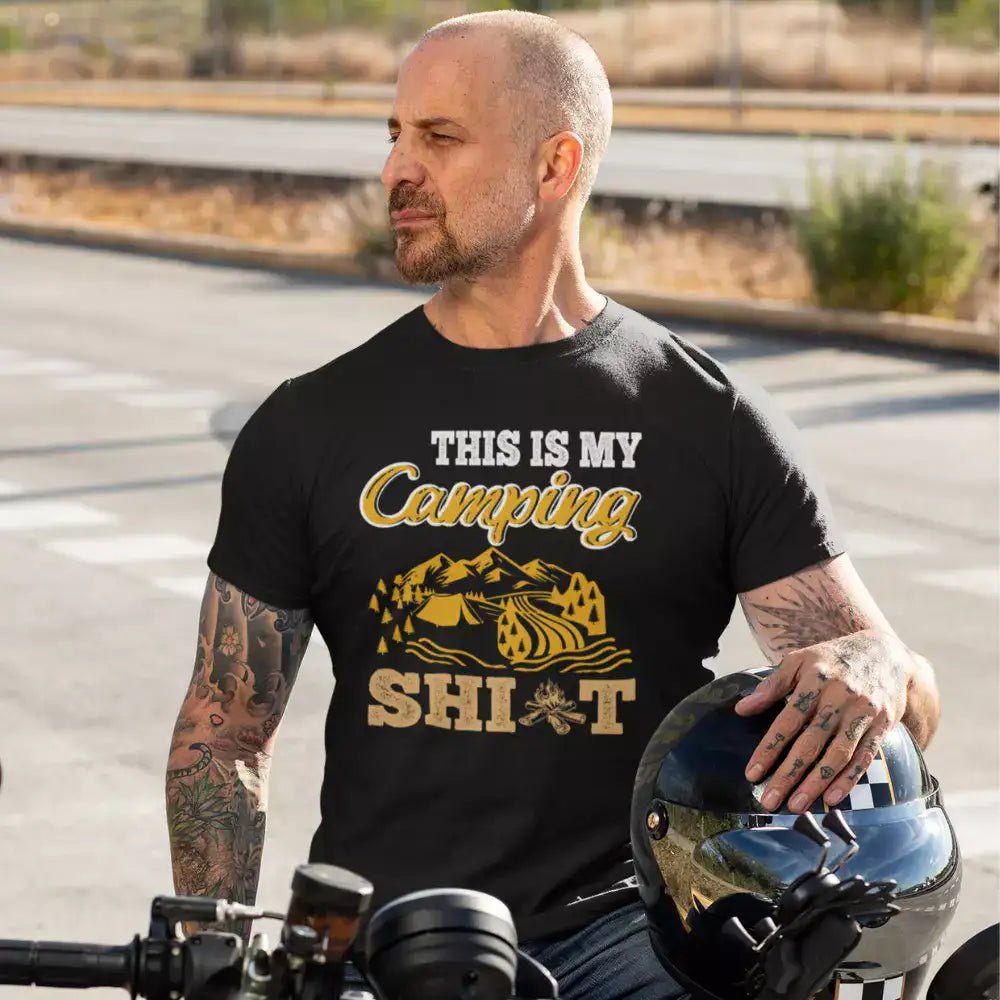 Outdoorzees This Is My Camping T-Shirt for Men