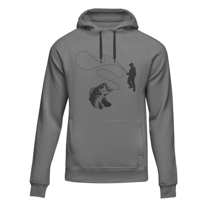 Outdoorzees Fishing Lines' Adult Fleece Hoodie