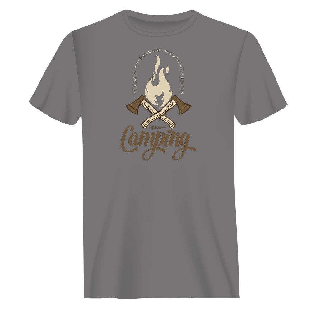 Outdoorzees Camping Axes Unisex T-Shirt