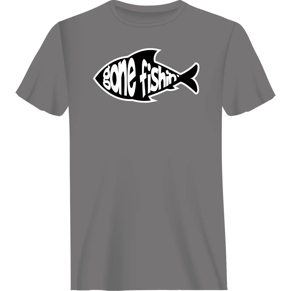 Outdoorzees Gone Fishing v3 Man T-Shirt