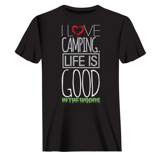 Outdoorzees I Love Camping In The Woods T-Shirt for Men