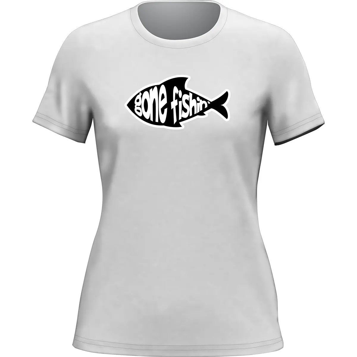 Outdoorzees Gone Fishing v3 T-Shirt for Women