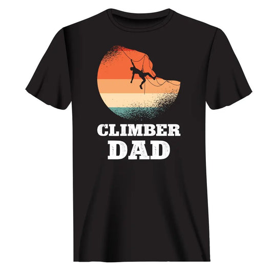 Outdoorzees Climber Dad Man T-Shirt