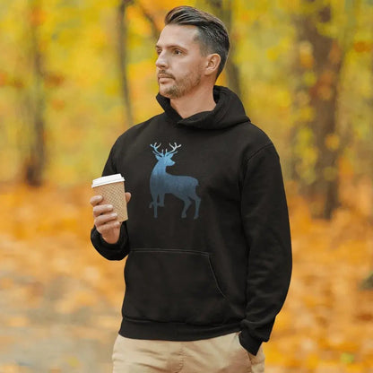 Outdoorzees Deer Color 2 Mens Hoodie