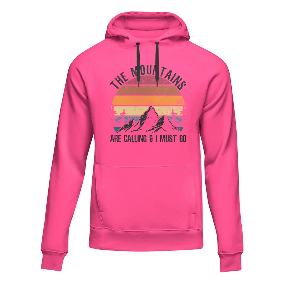 Outdoorzees Hiking The Mountains Are Calling Hoodie