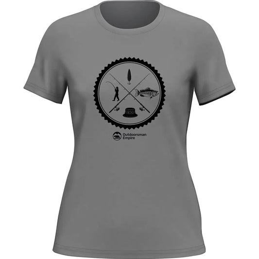 Outdoorzees Fishing Vintage v2 T-Shirt for Women