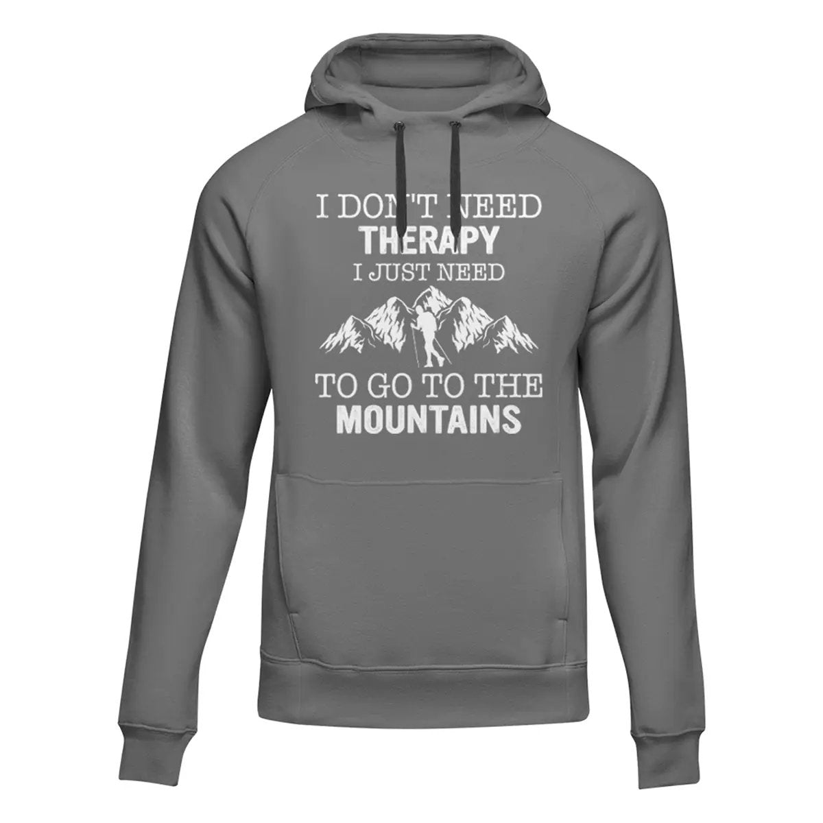 Outdoorzees Hiking I Don't Need Therapy Hoodie