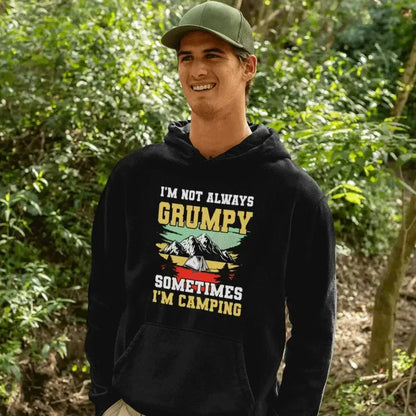 Outdoorzees I'm Not Always Grumpy Men Hoodie