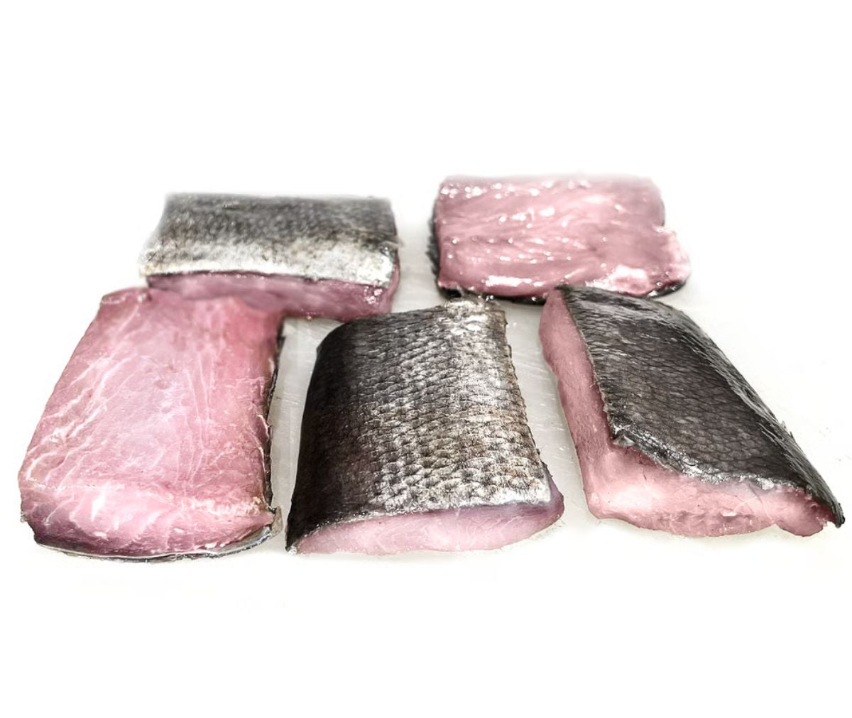 Blue River Carp Preserved Pre-Cut Fish Bait Chunks, 10oz package - 7 scents available