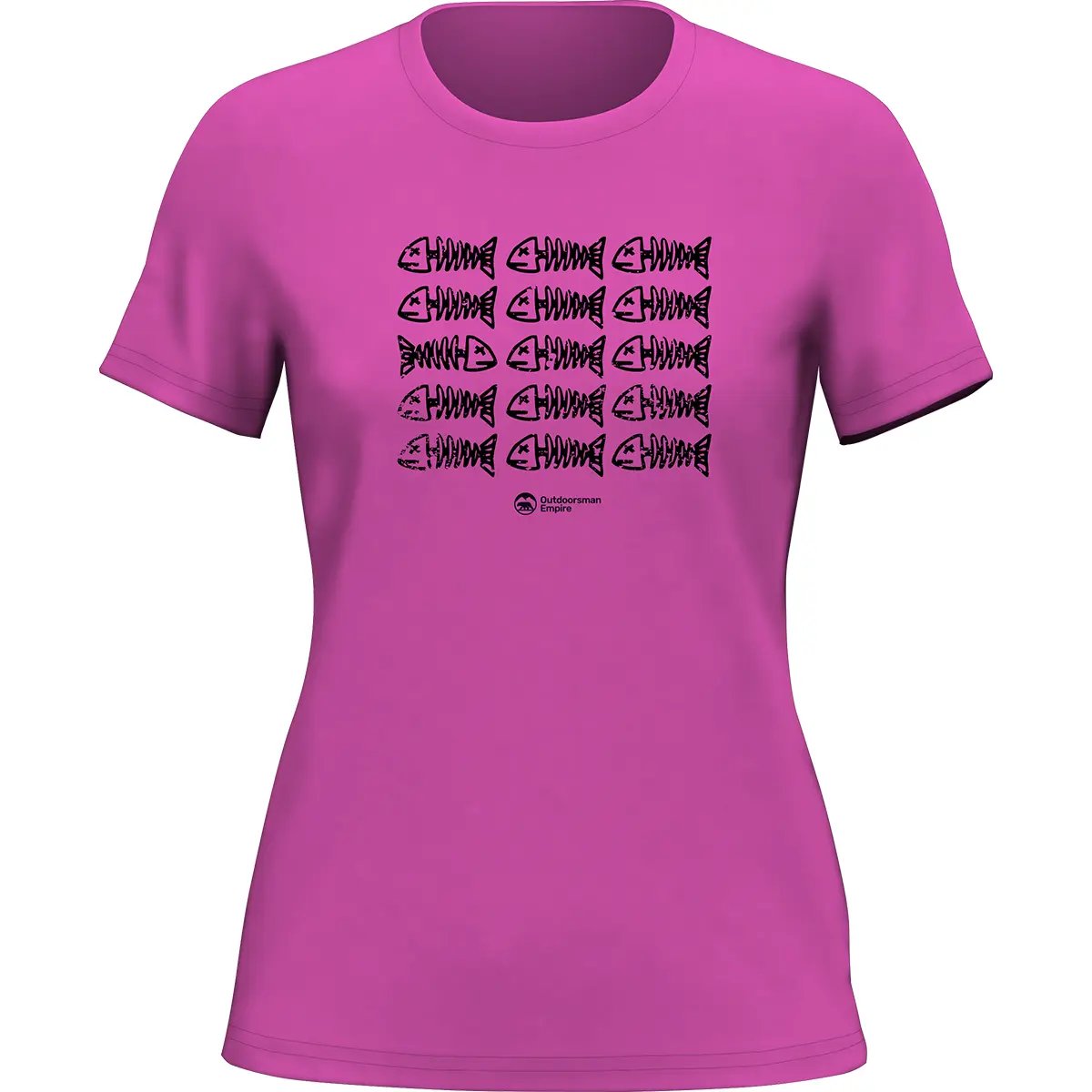 Outdoorzees Fish Bones T-Shirt for Women