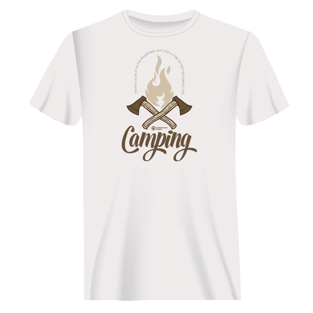Outdoorzees Camping Axes Unisex T-Shirt