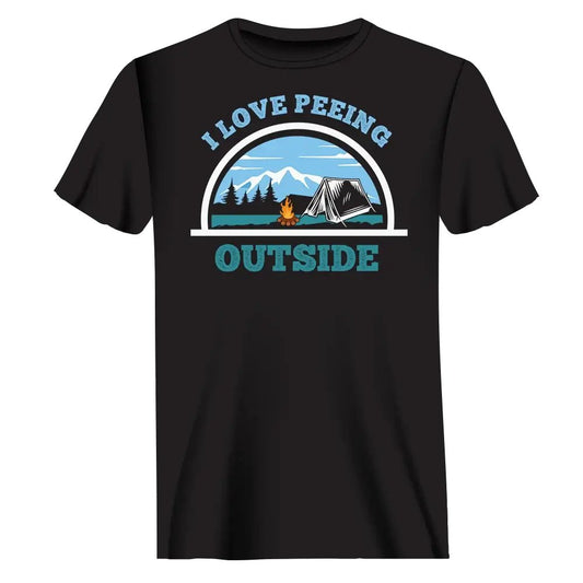 Outdoorzees I Love Peeing Outside T-Shirt for Men