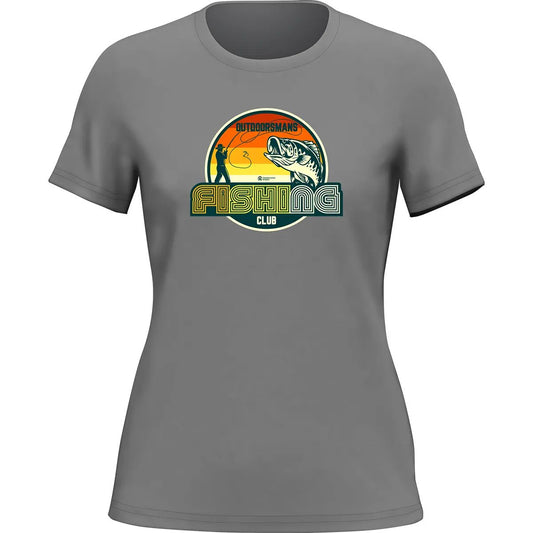 Outdoorzees Outdoorsman Fishing Club 80 T-Shirt for Women