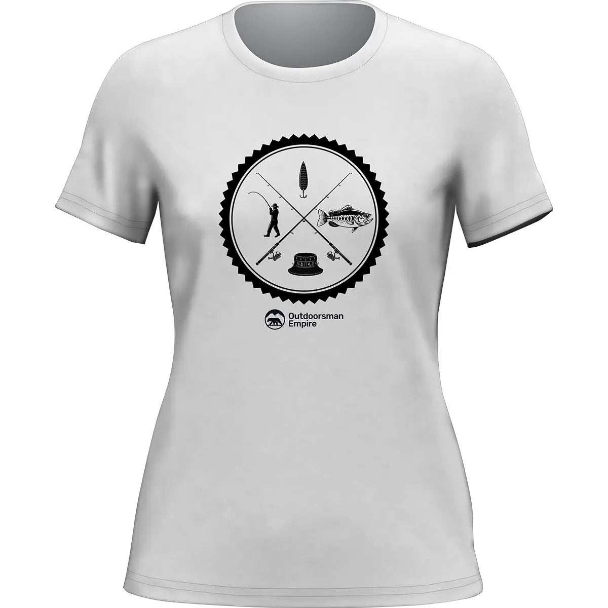 Outdoorzees Fishing Vintage v2 T-Shirt for Women