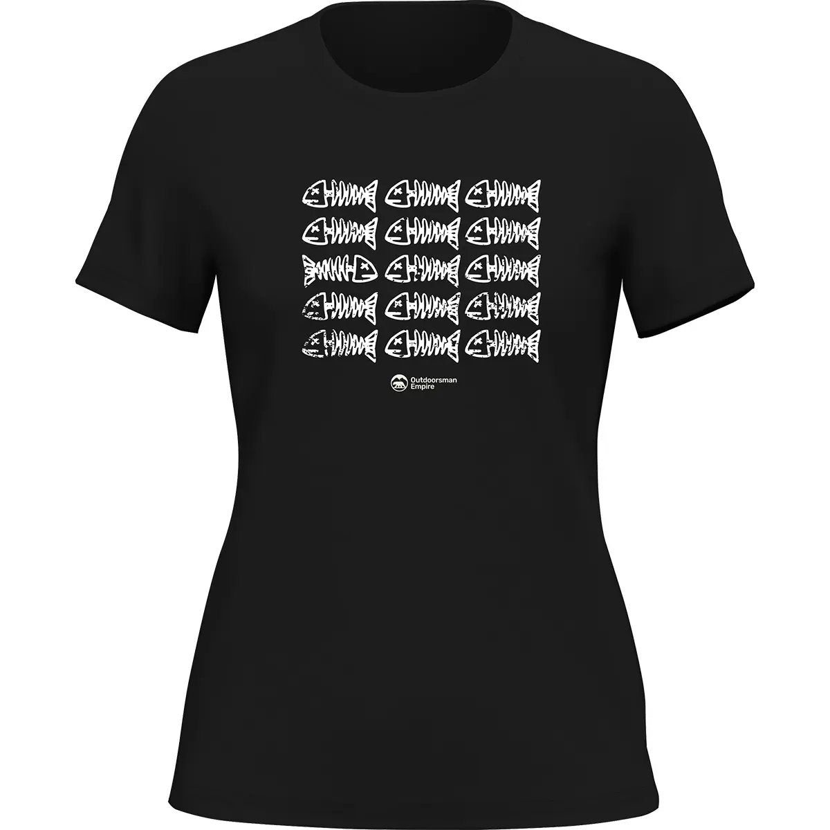 Outdoorzees Fish Bones T-Shirt for Women