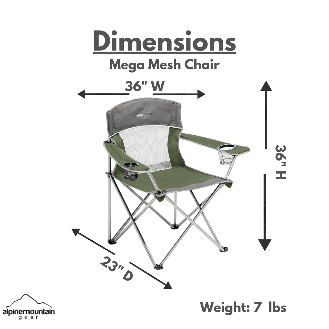 Mega Mesh Chair - Angler's Pro Tackle & Outdoors