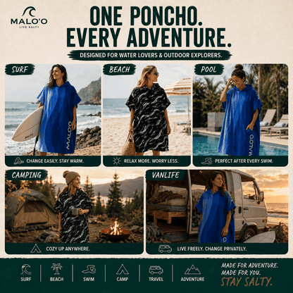 Malo'o Mehana Changing Poncho