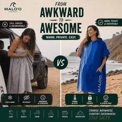 Malo'o Mehana Changing Poncho