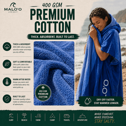 Malo'o Mehana Changing Poncho