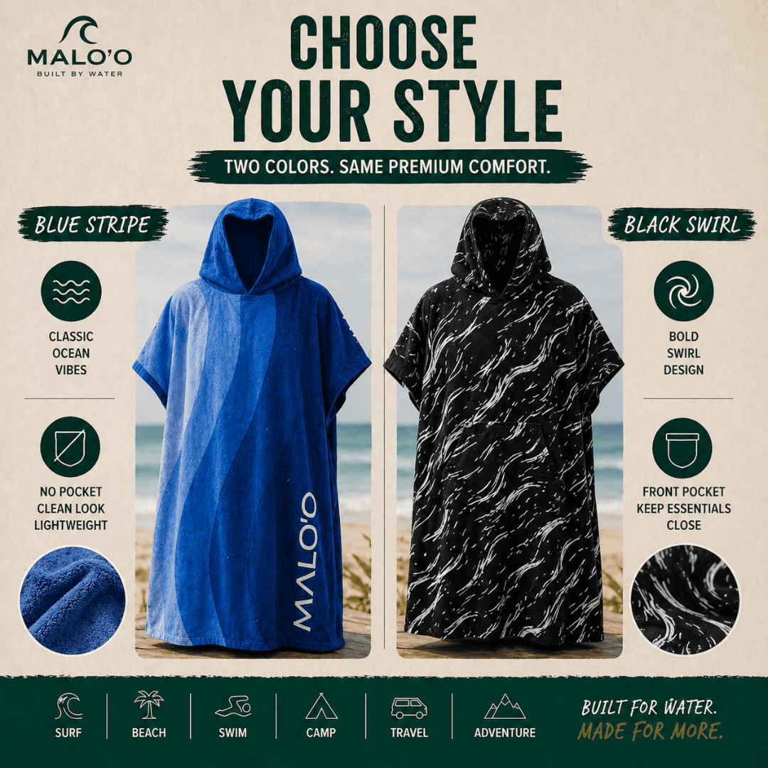 Malo'o Mehana Changing Poncho