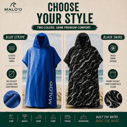 Malo'o Mehana Changing Poncho