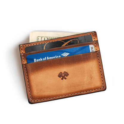 Main Street Forge - Men's Slim Front Pocket Wallet with 5 Slots