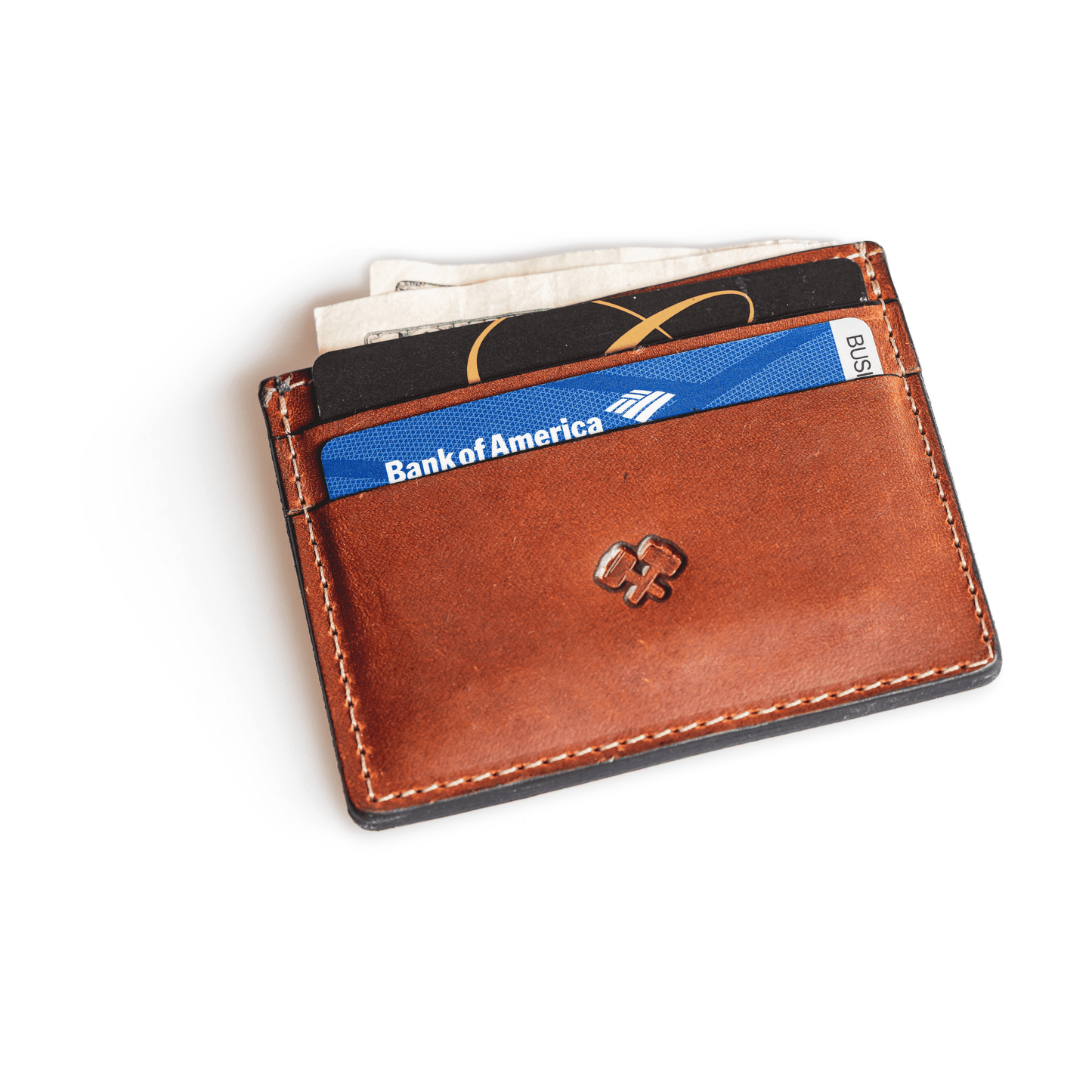 Main Street Forge - Men's Slim Front Pocket Wallet with 5 Slots