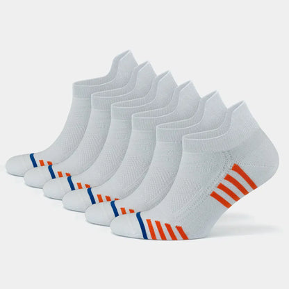 GoWith Men's Bamboo Low Cut Athletic Running & Golf Socks with Arch Support