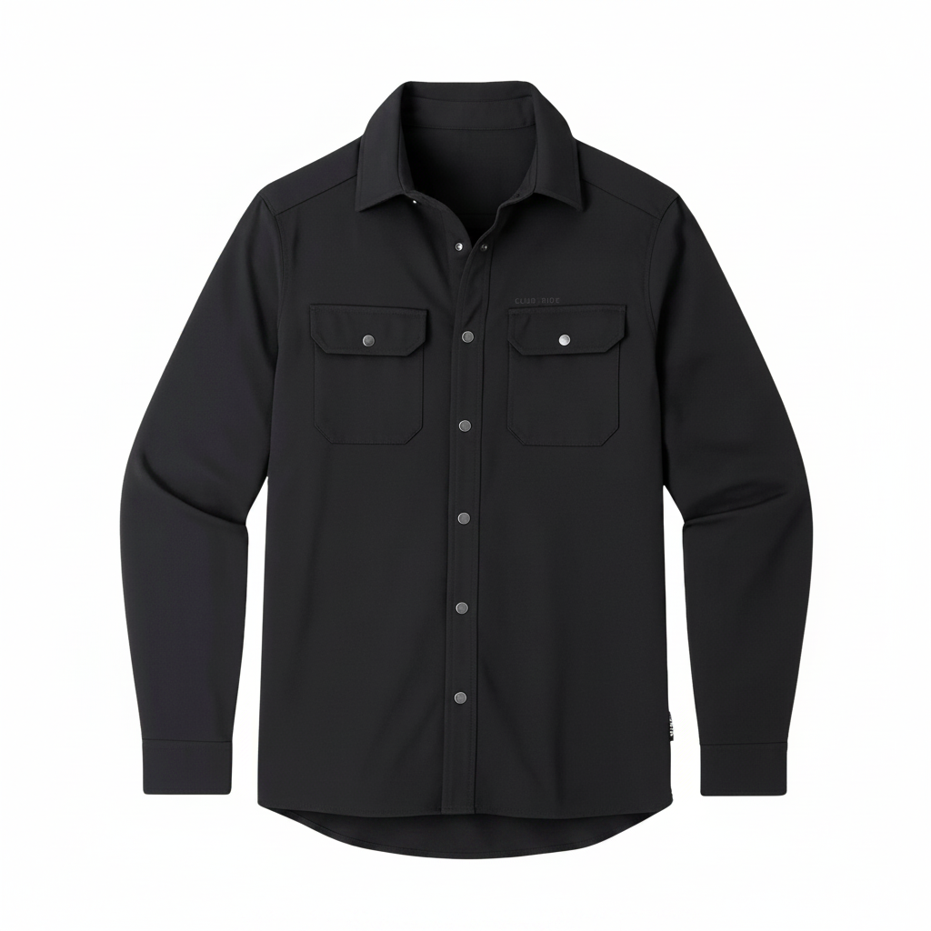 Club Ride Apparel Men's Daniel Keep Warm Stretch Riding Flannel