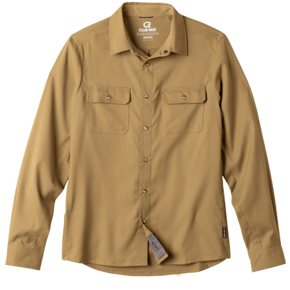Club Ride Apparel Men's Daniel Keep Warm Stretch Riding Flannel