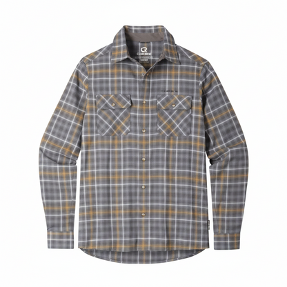 Club Ride Apparel Men's Daniel Keep Warm Stretch Riding Flannel