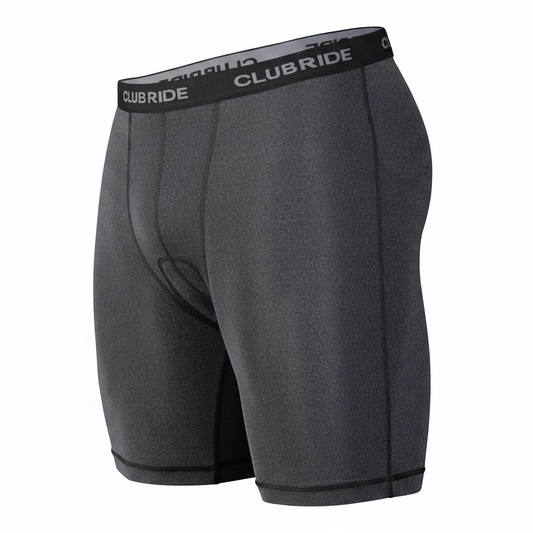 Club Ride Apparel Men's Johnson Ultra-Light Commute to Trail Chamois 7" | Lightweight