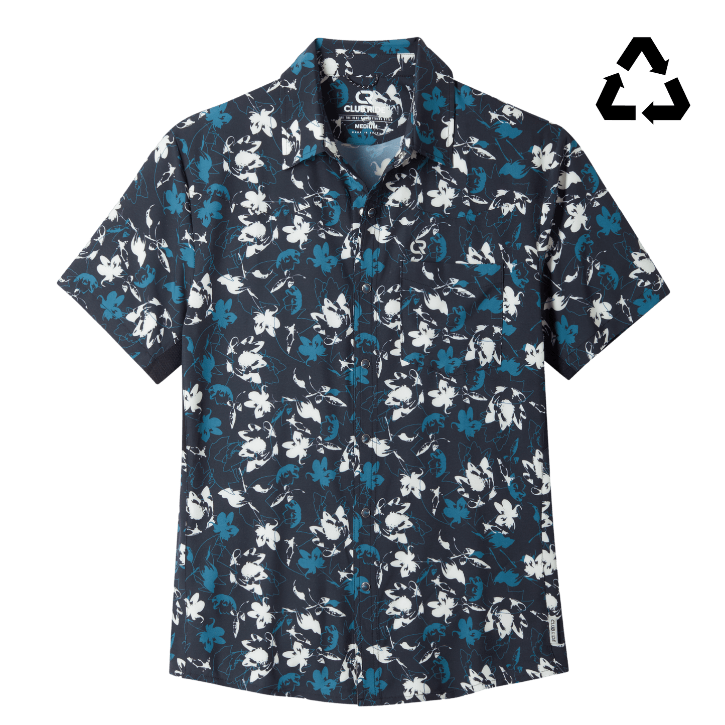 Club Ride Apparel Men's New West Original Pearl Snap Ride Shirt