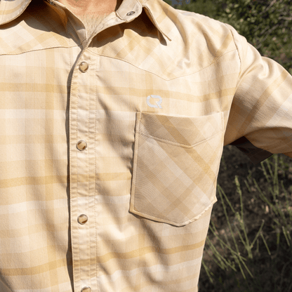Club Ride Apparel Men's New West Original Pearl Snap Ride Shirt