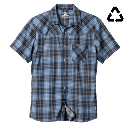 Club Ride Apparel Men's New West Original Pearl Snap Ride Shirt