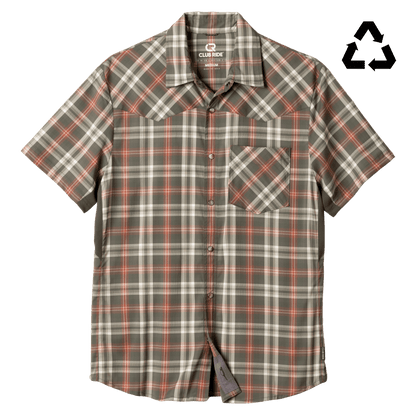 Club Ride Apparel Men's New West Original Pearl Snap Ride Shirt