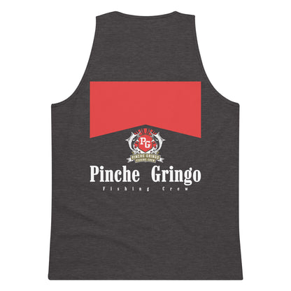 Pinche Gringo Fishing Crew Red Pack Tank